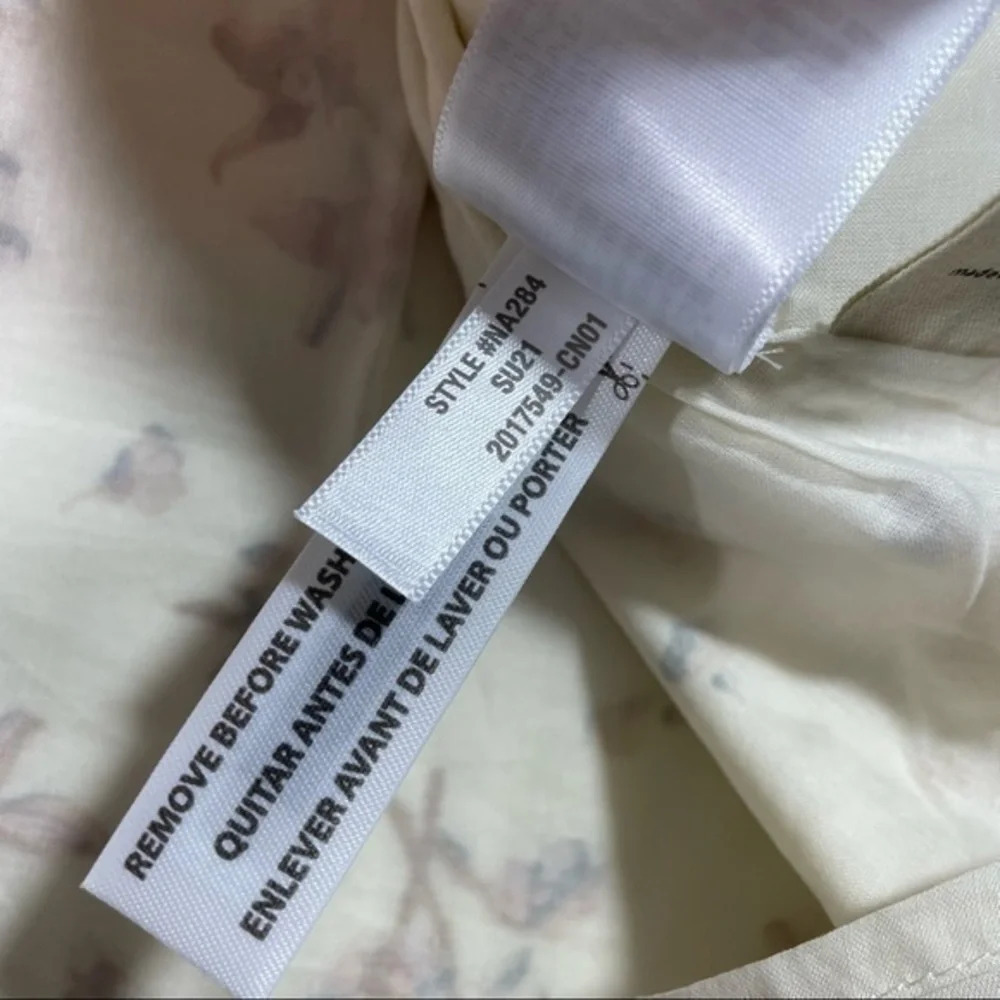 Madewell Ruffle Button-Front Trapeze Dress - Picture 5 of 9